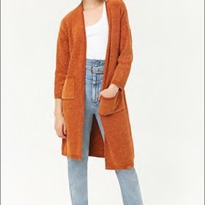 Forever 21 Chenille Belter Cardigan